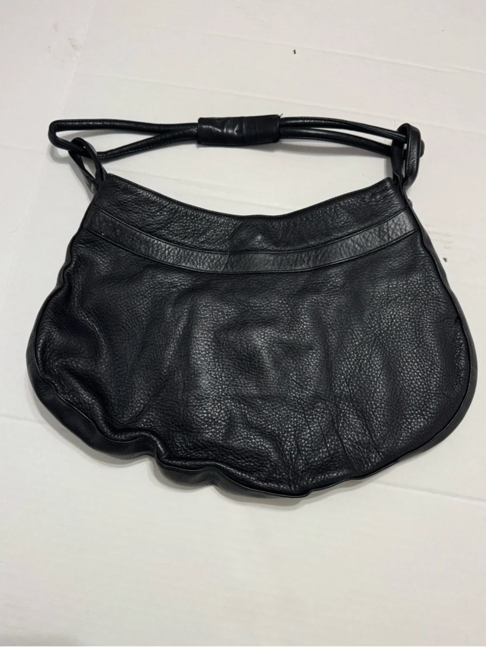 Botkier Black Leather Trigger Hobo Shoulder Bag
